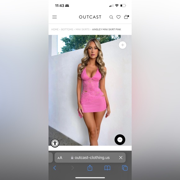 Outcast Top and skirt - Picture 5 of 5